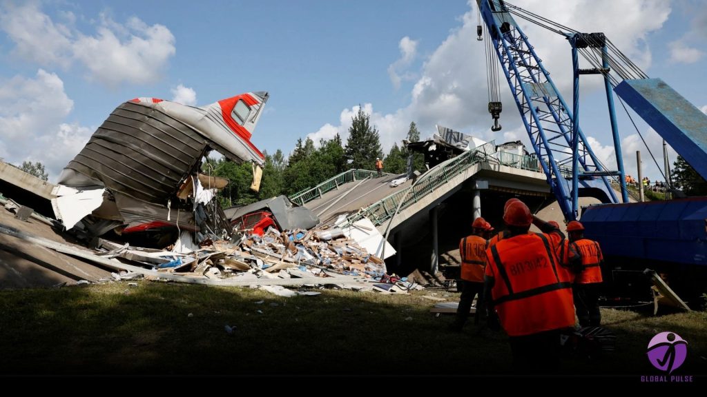 Seven people were killed in Russia's bridge bombings ahead of the Ukraine peace talks.