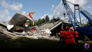 Seven people were killed in Russia’s bridge bombings ahead of the Ukraine peace talks.