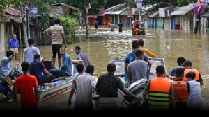 Feni is most affected as Bangladesh suffers from flash floods brought on by excessive rainfall
